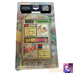 PSA 5 Charizard Holo Prism 006 Pocket Monsters Carddass Pokemon Japanese 1997 - Image 2