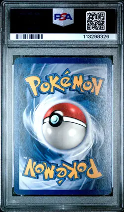 1999 POKEMON FOSSIL #4 DRAGONITE-HOLO PSA 4 - Image 2