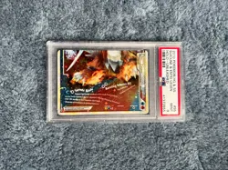 2010 POKEMON UNLEASHED SUICUNE & ENTEI #95 LEGEND BOTTOM PSA 9 - Image 1