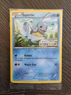 2013 Pokemon, B&W Plasma Blast Promos, #14/101 Squirtle, Stamped Common, Sealed - Image 1