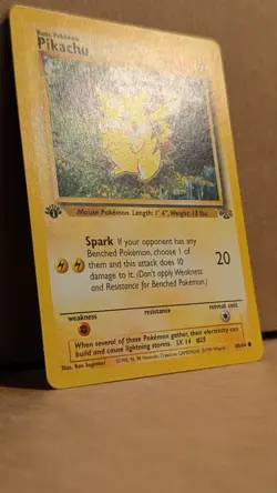 1999 Pokemon Jungle First Edition Pikachu 60/64 Unplayed🔥🔥🔥. - Image 2