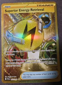 Pokemon TCG Superior Energy Retrieval Scarlet Violet Paldea Evolved 277/193 NM/M - Image 1