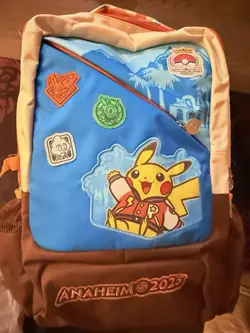 Pokemon World Championships 2025 Competitor Backpack Anaheim Exclusive NEW - Image 1