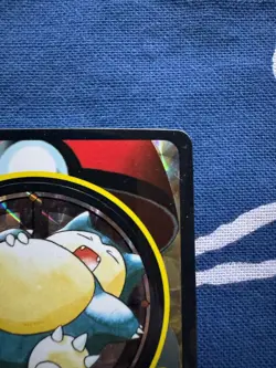 Snorlax No.143 Holo Pokemon Sealdass Sticker Vintage Nintendo Bandai Japan 1997 - Image 4