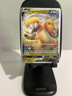 Dragonite V SWSH154 Pokemon 2023 World Championships Black Star Promo Variant G - Image 1