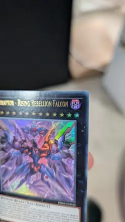 YuGiOh! Raidraptor - Rising Rebellion Falcon PHNI-EN045 Ultra Rare 1st Ed - Image 2