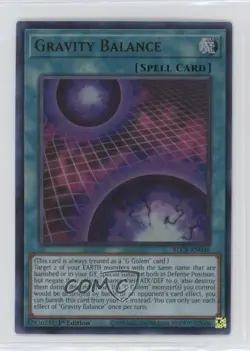 UR - Gravity Balance 1st Ed. YuGiOh Battles of Legends: Crystal Revenge - Image 1