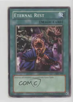 Eternal Rest Unlimited YuGiOh Magic Ruler Booster #MRL-060 2002 - Image 1