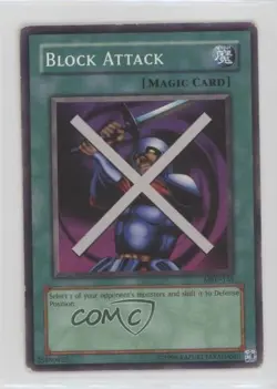 Block Attack Unlimited YuGiOh Metal Raiders #MRD-133 2002 - Image 1