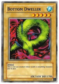 Bottom Dweller MRD EN039 - YuGiOh Card - Common - NM - Image 1