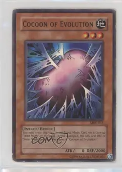 Cocoon Of Evolution (SP) Unlimited YuGiOh Metal Raiders #MRD-011 2002 - Image 1