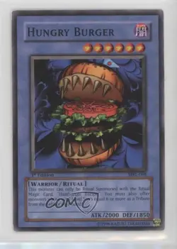 Hungry Burger 1st Ed. YuGiOh Magic Ruler Booster #MRL-068 2002 - Image 1
