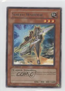 Shield Warrior 1st Ed. YuGiOh The Duelist Genesis #TDGS-EN005 2008 READ - Image 1