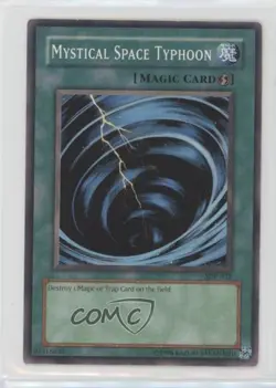 Mystical Space Typhoon Unlimited YuGiOh Starter Deck Pegasus #SDP-032 2003 - Image 1
