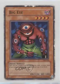 Big Eye Unlimited YuGiOh Starter Deck Joey #SDJ-018 2003 - Image 1