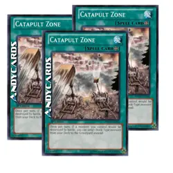 CATAPULT ZONE 3x (Zona Catapulta) • Comune • REDU EN064 • 1Ed • Yugioh ANDYCARDS - Image 1