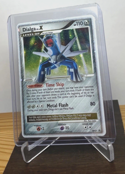 DIALGA LV. X DP37 Holo Pokemon Card - RARE 2009 Diamond & Pearl Black Star Promo - Image 1