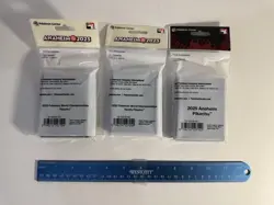 Pokemon World Championships 2025 Anaheim Worlds Set Of 3 Card Sleeves 65 Each - Image 2