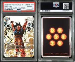 PSA10 Dragon Ball FSN WORLD SON GOKU FB05-030 SR Japan Trading Card - Image 3