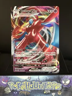 Pokemon Card Deoxys VMAX SWSH267 Black Star Promo Ultra Rare L/P - Image 1