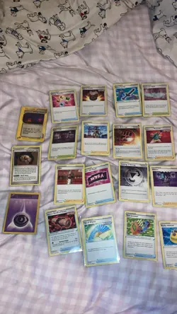 Pokemon Trainer and Item Lot 19x Cards All NM but the 3 vintage Pokemon card Lot - Image 1