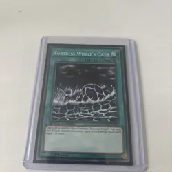 Yu Gi Oh Card Fortress Whales Oath SBSC-EN016 1996 1st Edition - Image 1