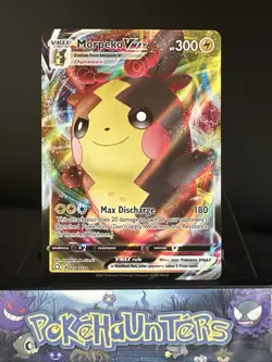 Pokemon Card Morpeko VMAX 038/072 Rare Ultra Shining Fates Full Art NM - Image 1
