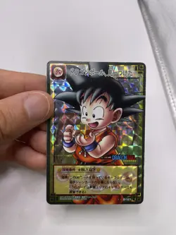 Dragon Ball Z Bandai Card Game Dbz D-121 Kid Goku Japanese Tcg 2003 - Image 1