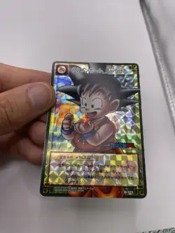 Dragon Ball Z Bandai Card Game Dbz D-121 Kid Goku Japanese Tcg 2003 - Image 2