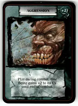 1995 Kult Reality is a Lie! Trading card game - AGGRESSION - Image 1