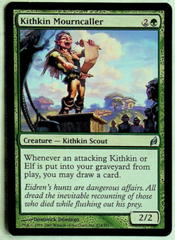 Kithkin Mourncaller - Lorwyn Ed. - 2007 - Magic the Gathering Card - Image 1