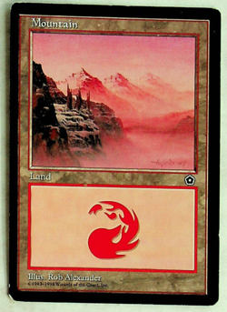 Mountain #157 - Portal Second Age Edition - 1997 - Magic The Gathering Card - Image 1