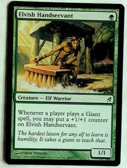 Elvish Handservant - Lorwyn Ed. - 2007 - Magic the Gathering Card - Image 1