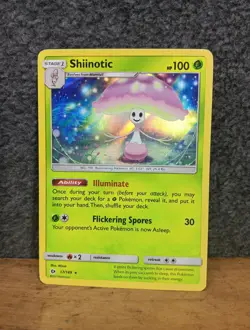Pokemon Card Shiinotic 17/149 - XY Sun & Moon 2017 Rare - NM Trading Card Game - Image 1