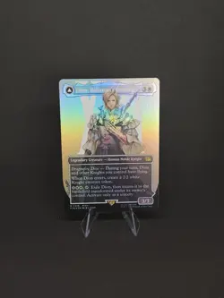 MTG - Dion Bahamut’s Dominant - FOIL Borderless - Final Fantasy - FIN 0376 - Image 1