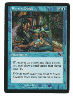 MTG Rhystic Study Prophecy #45 - Image 1