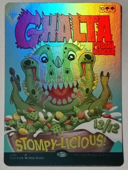 Mtg Magic secret lair Ghalta, Primal Hunger / Ghalta, Faim primordiale FOIL NM - Image 1