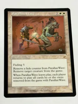 Parallax Wave - Nemesis - NM MTG Magic the Gathering - Image 2