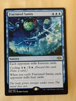FRACTURED SANITY-MTG-MODERN HORIZONS 2-RARE 044/303 - Image 1