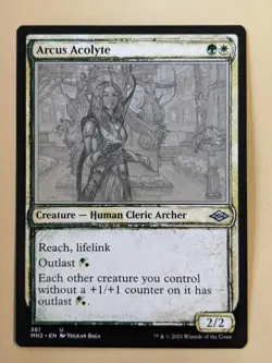 ARCUS ACOLYE SHOWCASE-MTG-MODERN HORIZONS 2-UNCOMMON#361 - Image 1