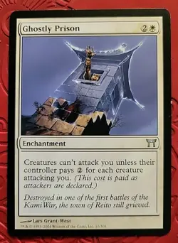 MTG Ghostly Prison x1 LP/NM ~Champions of Kamigawa(Magic)*Free Shipping* - Image 1