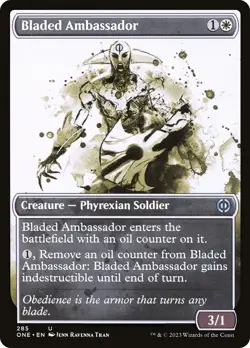 🧙Bladed Ambassador U 285 ONE Phyrexia All Will Be One MTG - Image 1