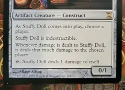 MTG Stuffy Doll x1 LP/NM ~Time Spiral (Magic the Gathering)*Free Shipping* - Image 4