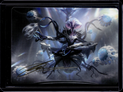 Mm'menon, The Right Hand - 8 - Gold Signature - Art Card - EOE - NM - MTG - Image 1