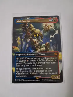 Vivi Ornitier Borderless Final Fantasy Magic the Gathering MtG 321 Mythic - Image 1