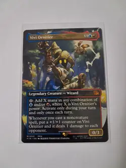 Vivi Ornitier Borderless Final Fantasy Magic the Gathering MtG 321 Mythic - Image 3