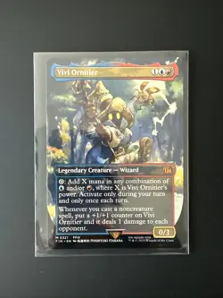 Vivi Ornitier Borderless Final Fantasy Magic the Gathering MtG 321 Mythic - Image 1