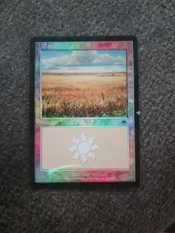 MTG Foil Plains (332) Onslaught - HP English - Image 1