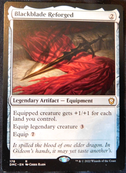 MTG Single - Blackblade Reforged - LP Excellent Condition - Image 1
