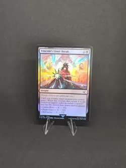 Vincent's Limit Break - Foil - Final Fantasy Mtg In Hand - Image 1